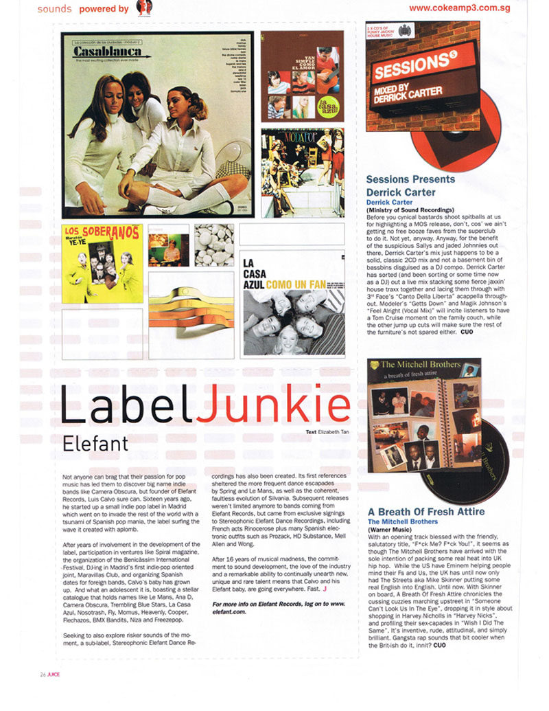 Imagen destacada de noticia: Elefant Juice